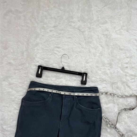 Lululemon ABC Slim-Fit Pants Men 31x 31 Iron Blue Utilitech Stretch Comfort - Picture 3 of 9